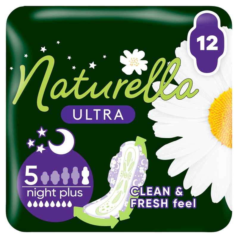 NAT Ultra Pads Night Scented Duo 12CT
