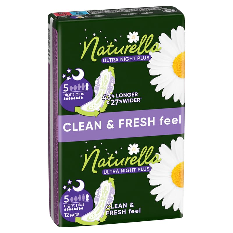 NAT Ultra Pads Night Scented Duo 12CT