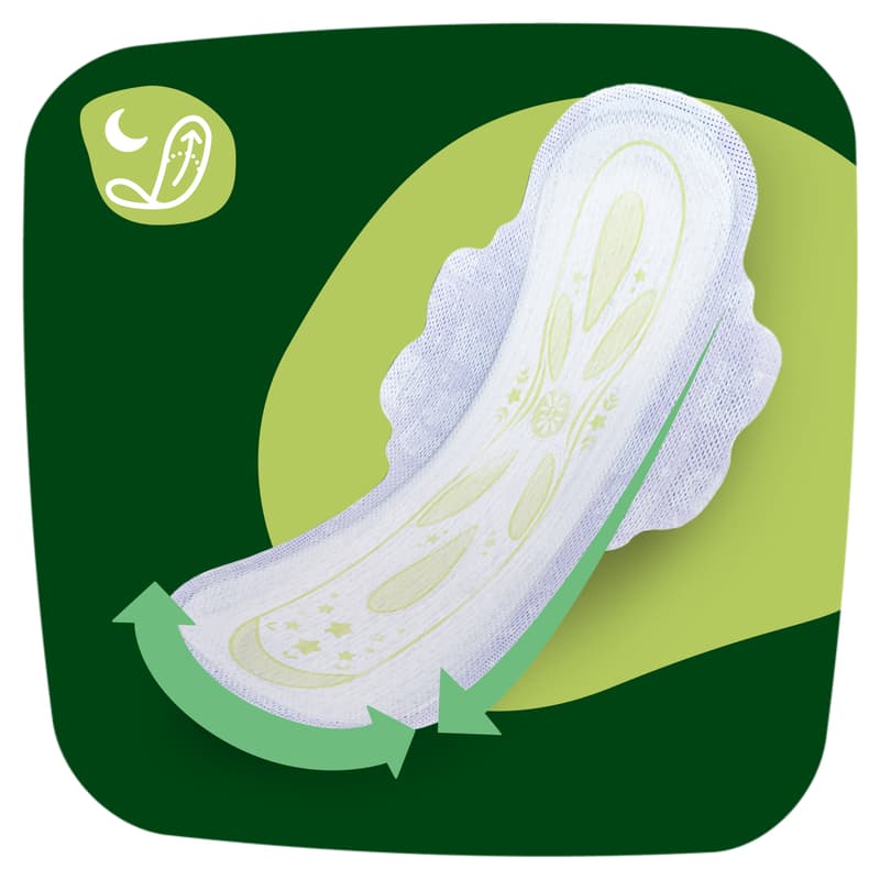 NAT Ultra Pads Night Scented Duo 12CT