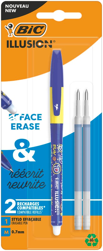 Bic Illusion Eltüntethető Toll Kék