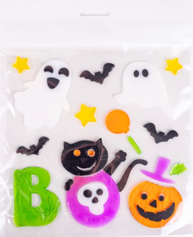 Ablakzselé Boo Macska Szellemekkel 20x25cm