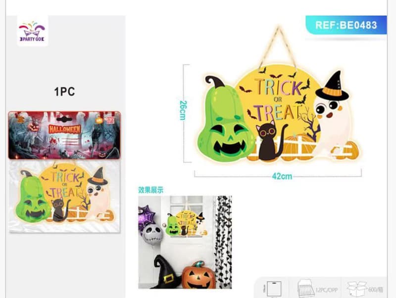 Halloween Dekor 42x26 cm