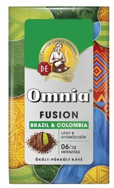 Douwe Egberts Omnia Fusion Brazil&Colombia őrölt kávé