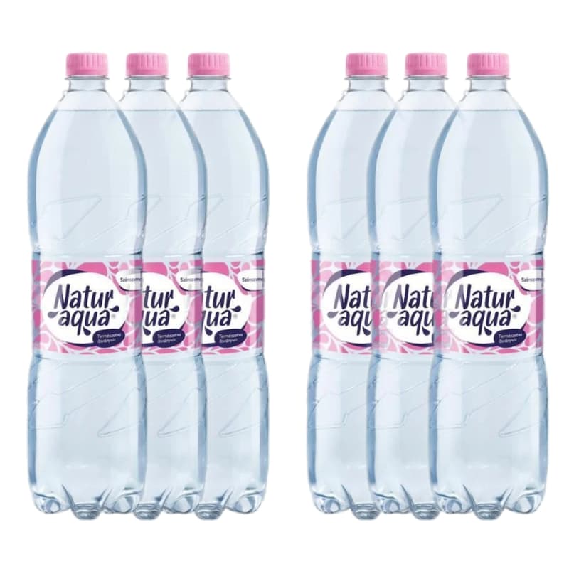 NaturAqua szénsavmentes természetes ásványvíz multipack (6x1,5l)