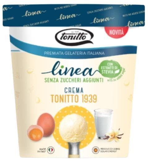 TONITTO LINEA Cukormentes krémízű jégkrém