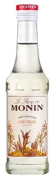 MONIN Pure Cane Sugar/Sucre de canne syrup 0,25 l