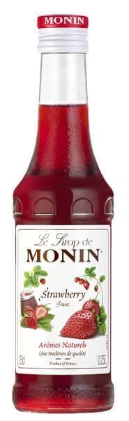 MONIN Strawberry/Fraise syrup 0,25 l