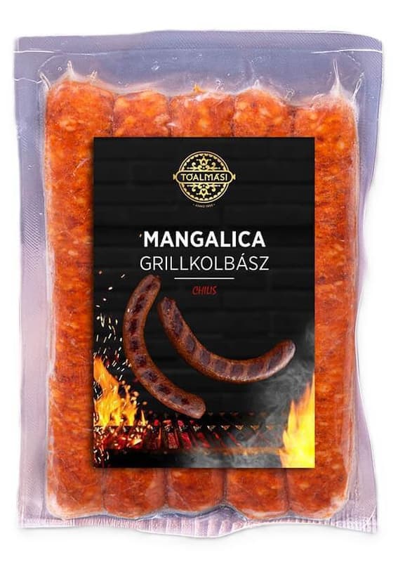 Tóalmási chili mangalica grilled sausage nitrite-free 250g