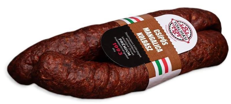 Tóalmási Spicy Smoked Mangalica Dry Sausage Nitrite-Free 250gr