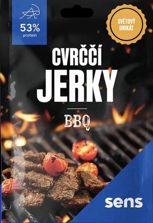 Sens Cricket Jerky BBQ ízű tücsök snack