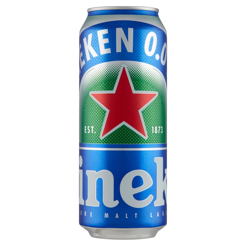 Heineken is a non-alcoholic light beer