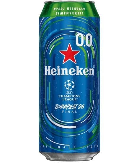 Heineken is a non-alcoholic light beer