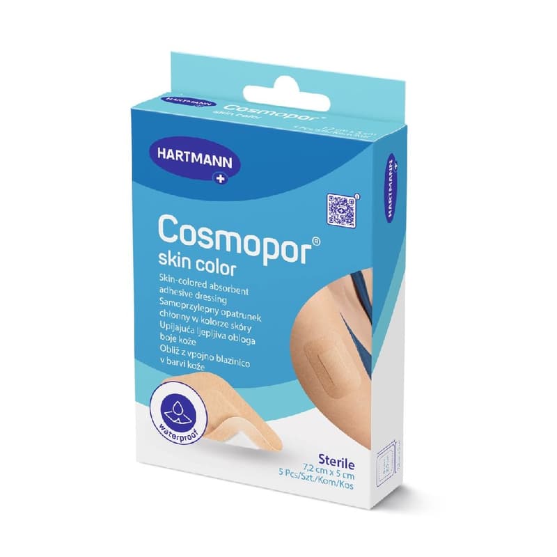 Cosmopor skin color 7,2cm x 5cm steril 5 db