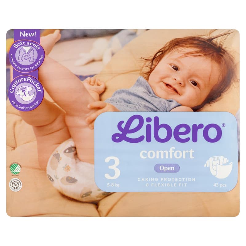 Libero Comfort 3 STANDARD pelenka 5-8 kg (3-as méret)