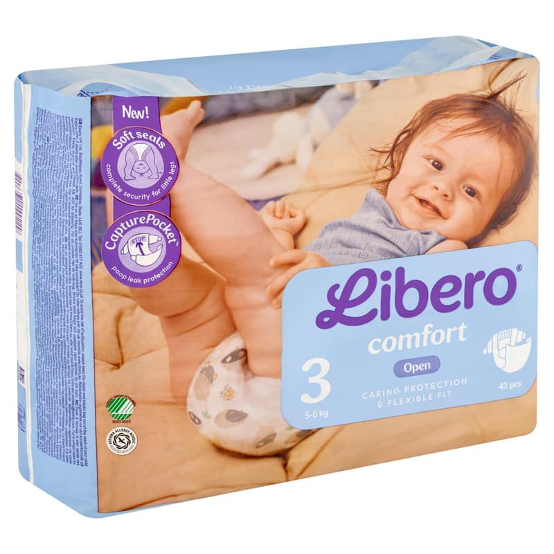 Libero Comfort 3 STANDARD pelenka 5-8 kg (3-as méret)