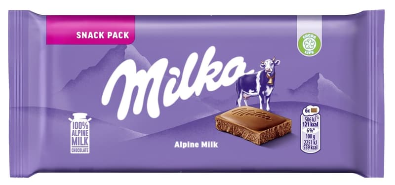Milka Mini alpesi tejcsokoládé