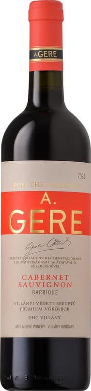 Gere Cabernet Sauvignon Barrique 2014 14%