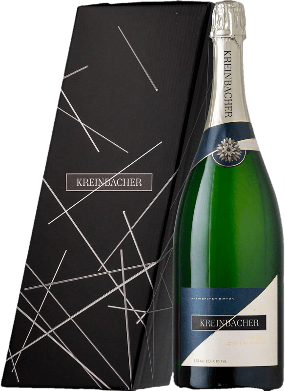Kreinbacher Brut Classic Minőségi Pezsgő Magnum Díszdobozban