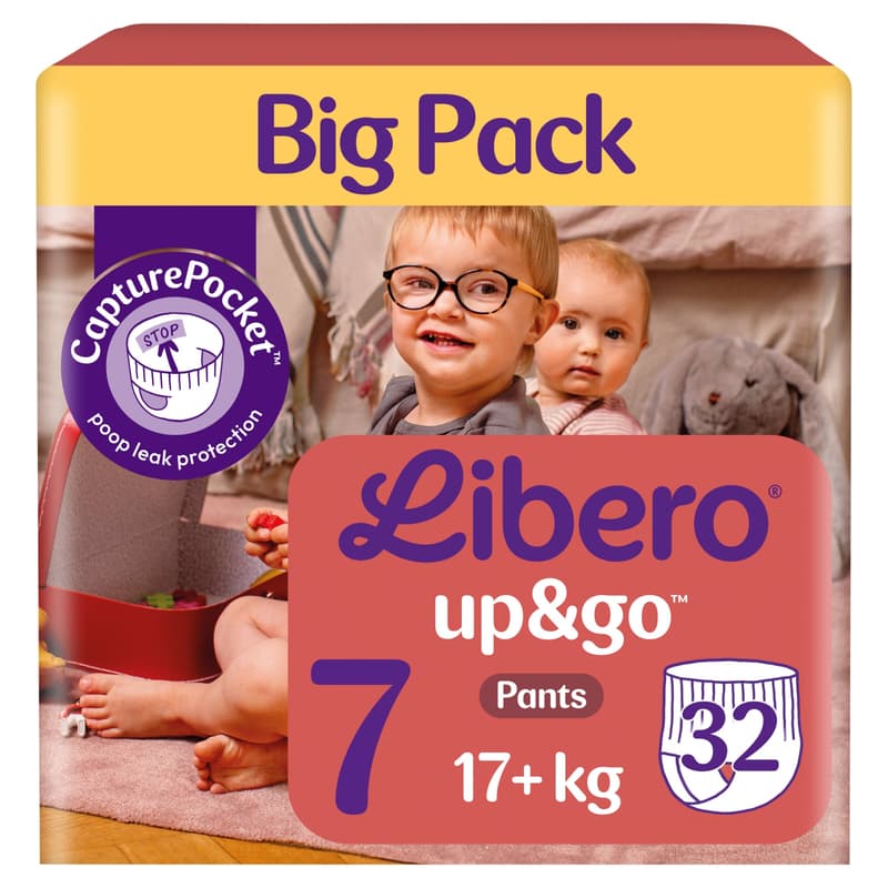 Libero Up&Go 7 BIG PACK bugyipelenka 17+ kg (7-es méret)