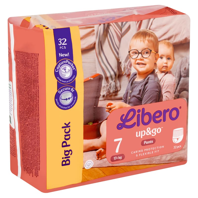 Libero Up&Go 7 BIG PACK bugyipelenka 17+ kg (7-es méret)
