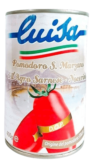 Egész hámozott S. Marzano DOP paradicsomok S. Marzano DOP paradicsomlében (400g)