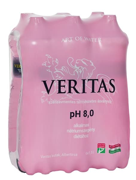 Veritas szénsavmentes ásványvíz multipack 6 x 1,5l