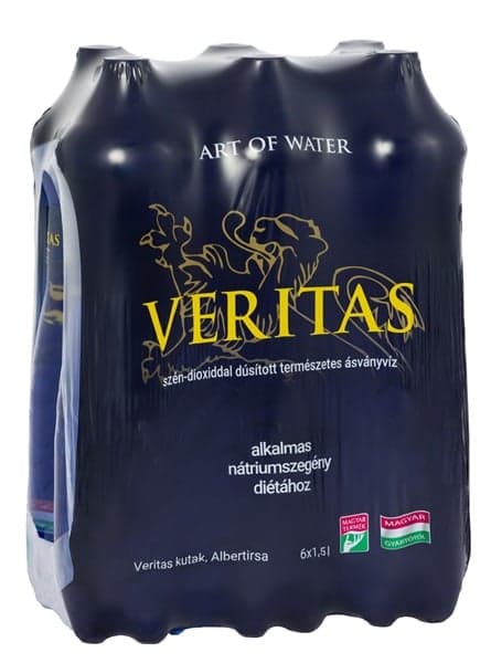 Veritas carbonated mineral water multipack 6 x 1.5l