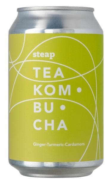 STEAP Kombucha Ginger Turmeric Cardamom