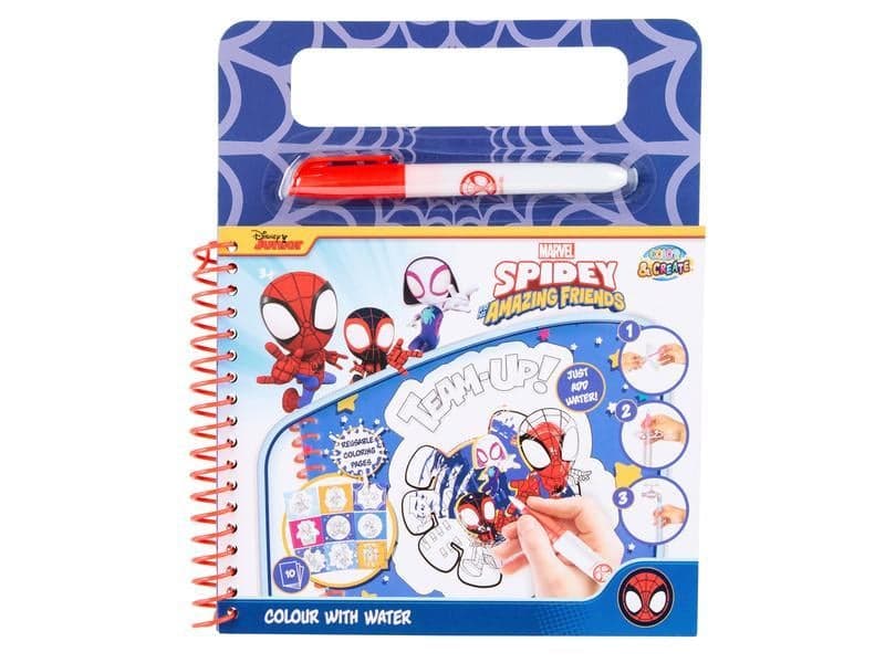 Spidey Colour With Water