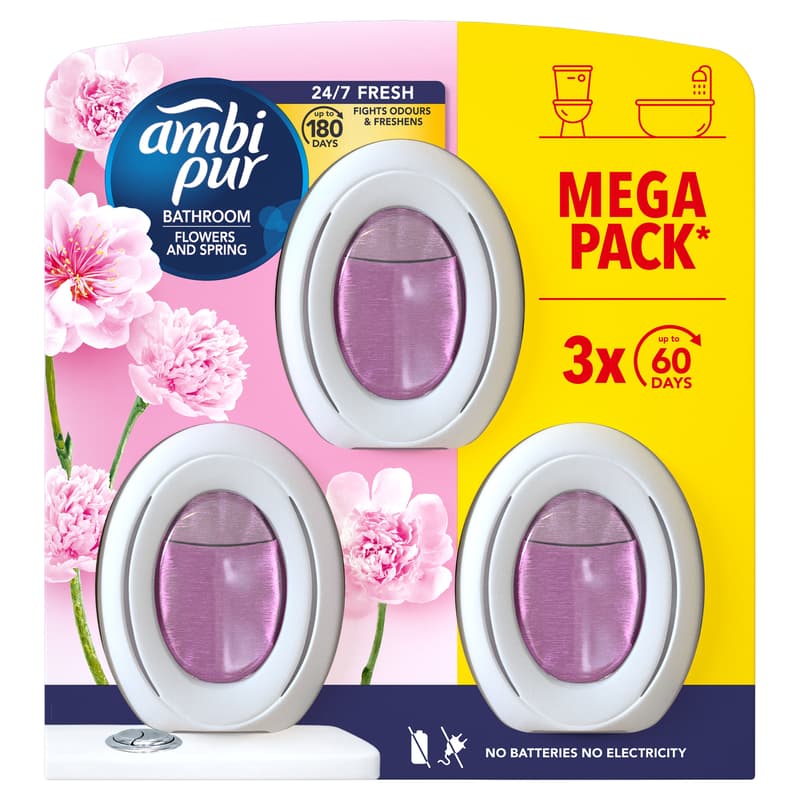 Ambi Pur Bathroom Air Refr Flower 24ML