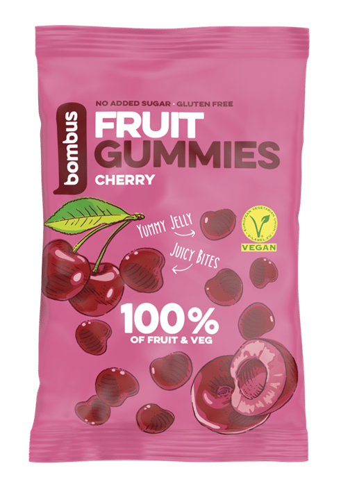 Bombus Fruit Gummies Cherry