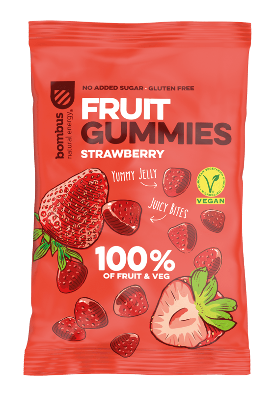 Bombus Fruit Gummies Strawberry