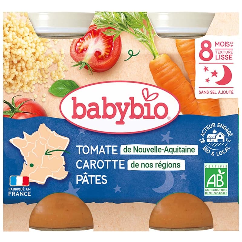 BabyBio Good Night Vegetables Pasta