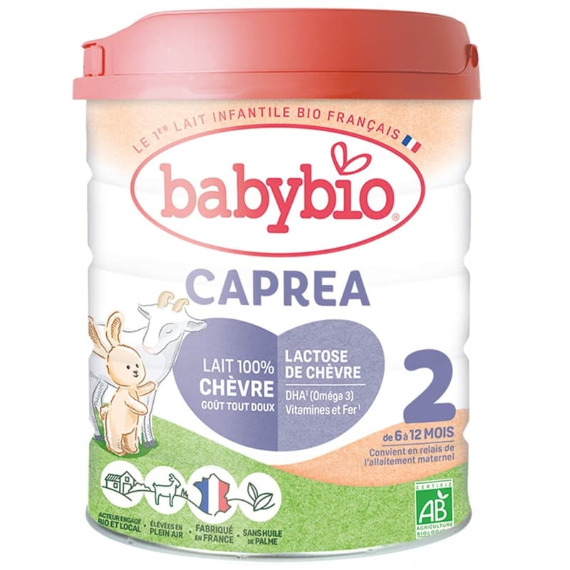 BabyBio Caprea 2 Goat Follow-on milk formula 6m+ 800g
