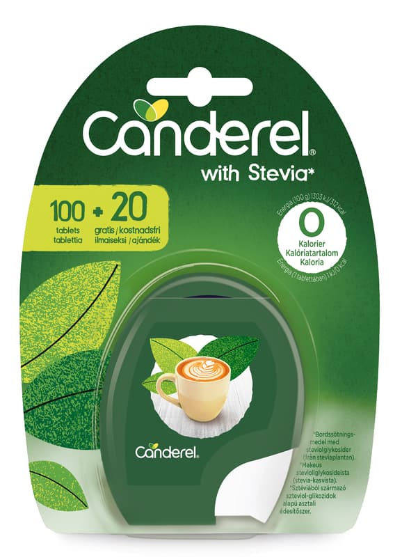 Canderel Stevia Tablets (100+20 pcs)