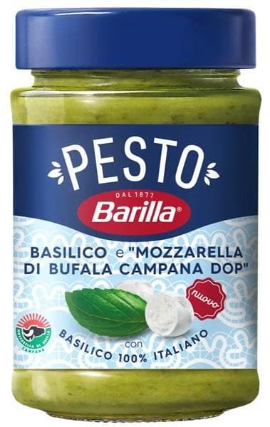 Barilla Bazsalikomos pesto mozzarellával