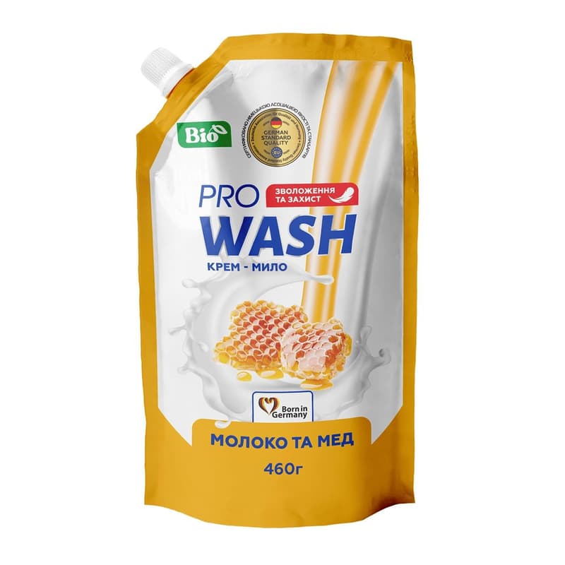 PRO WASH folyékony szappan utántöltő, Milk & Honey