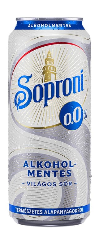 Virgo non-alcoholic light beer from Sopron