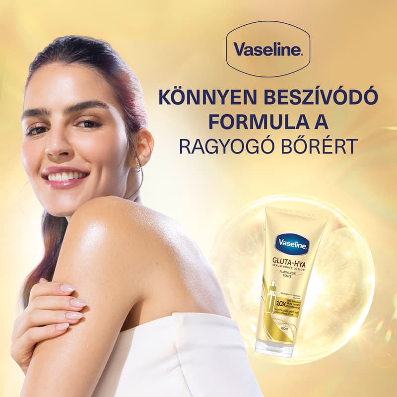 Vaseline Flawless Tone Serum Body Lotion 200 ml