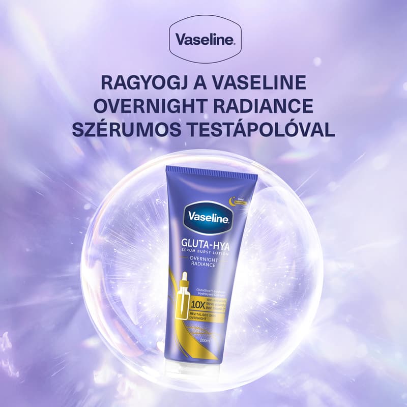 Vaseline Overnight Radiance Serum Body Lotion 200 ml