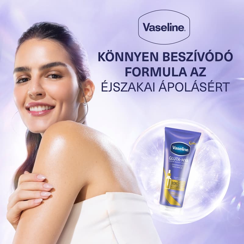 Vaseline Overnight Radiance Serum Body Lotion 200 ml