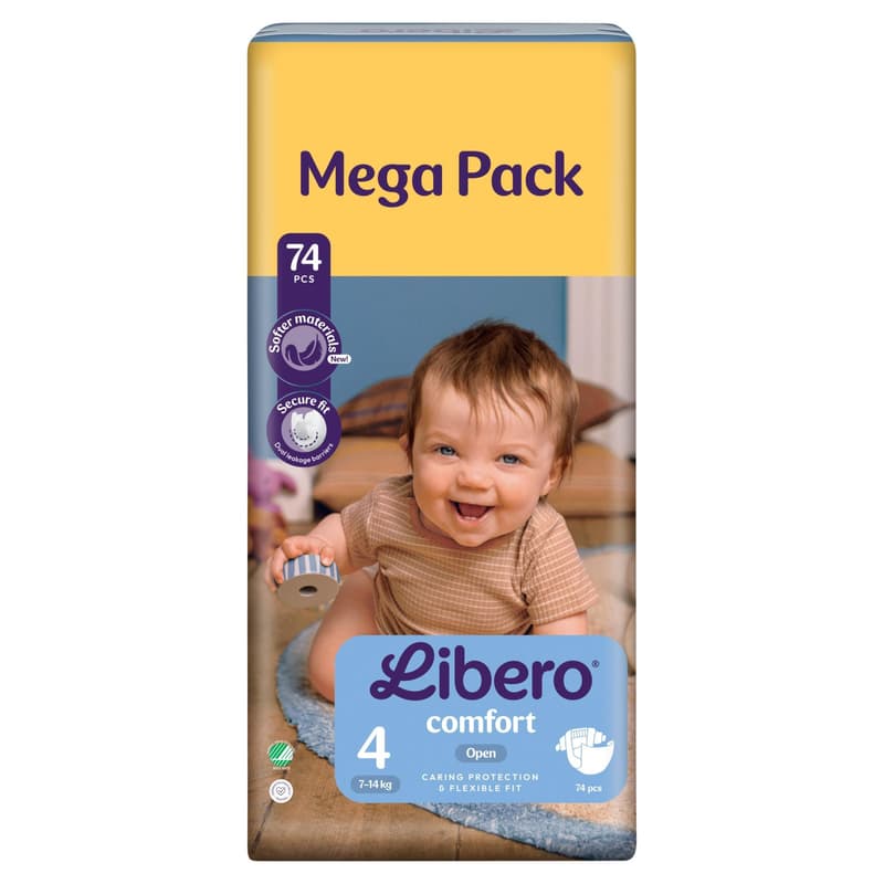 Libero Comfort 4 MEGA PACK nadrágpelenka 7-14 kg (4-es méret)