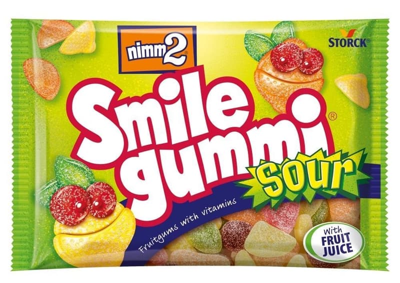 nimm2 Smilegummi Sour