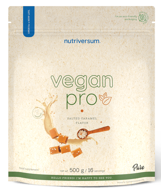 Nutriversum Vegan Pro Protein Powder Salted Caramel