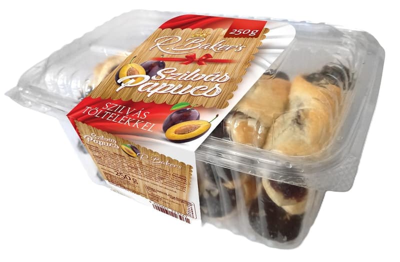 Plum jam snack