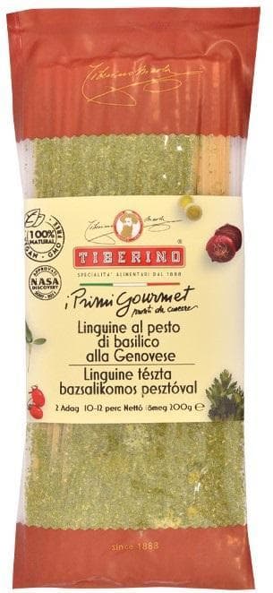 Tiberino Linguine tészta bazsalikomos pesztóval