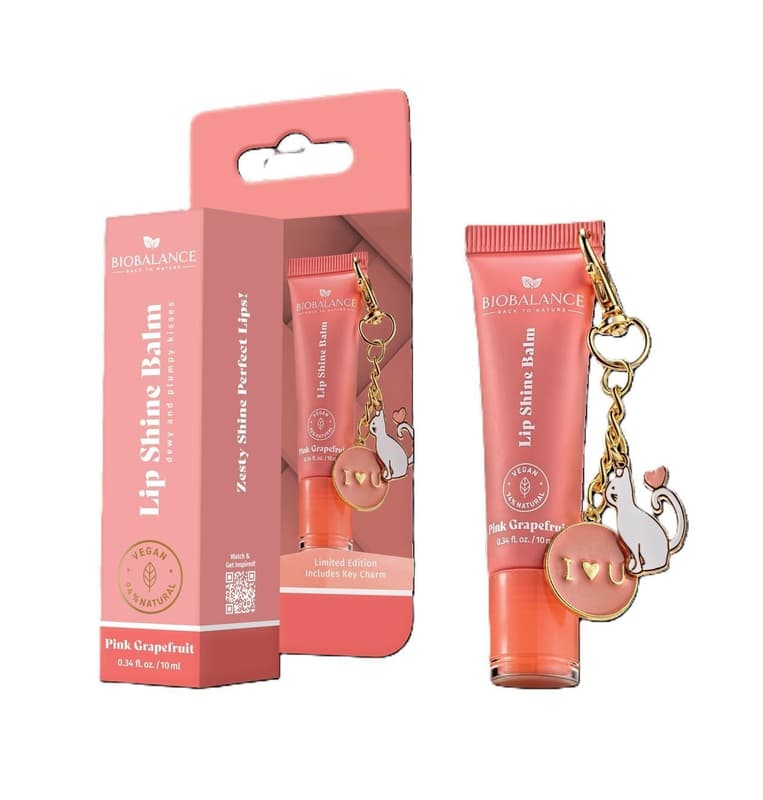 PINK GRAPEFRUIT 3IN1 LIP SHINE BALM