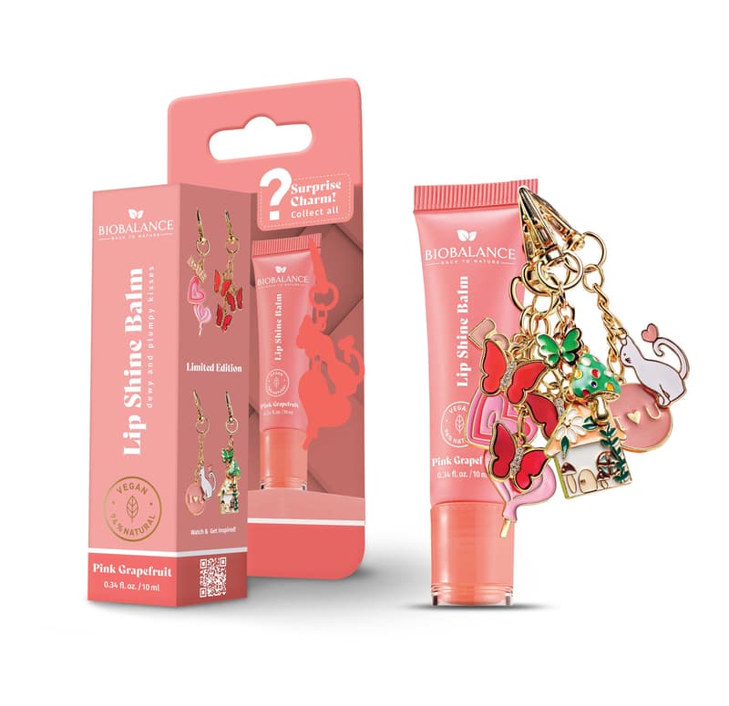 PINK GRAPEFRUIT 3IN1 LIP SHINE BALM