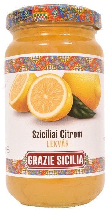 Agrisicilia Szicíliai citrom lekvár Grazie Sicilia