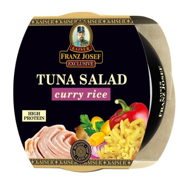 FJK Tuna salad Curry rice